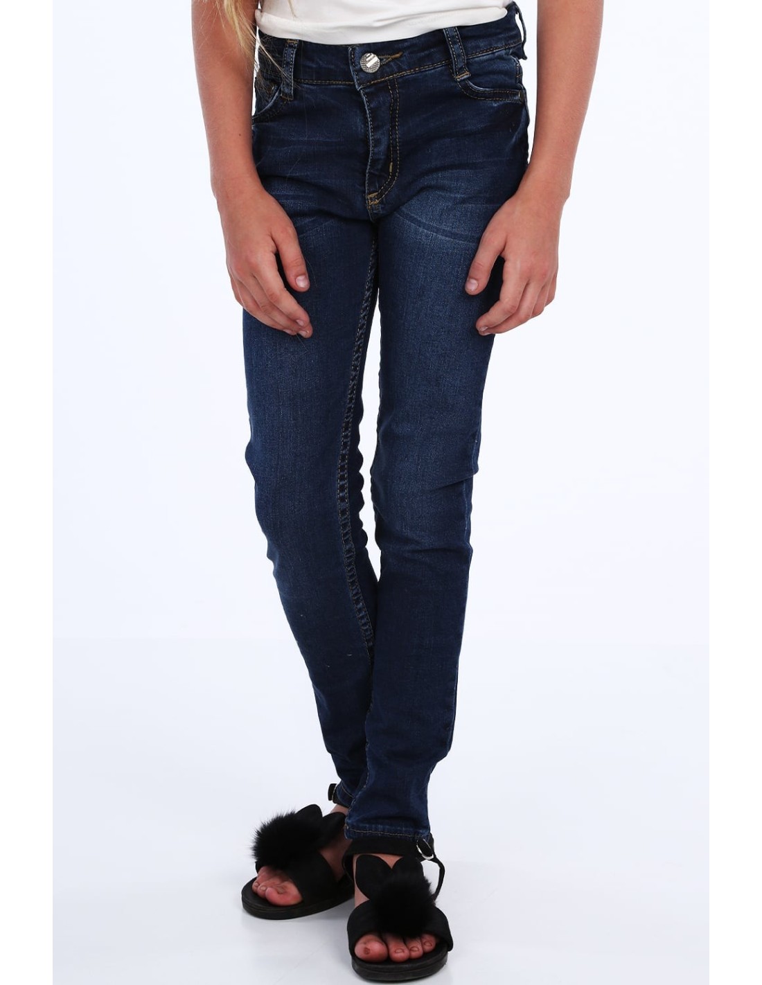 Pantaloni din denim fete NDZ209 - Magazin online - Boutique